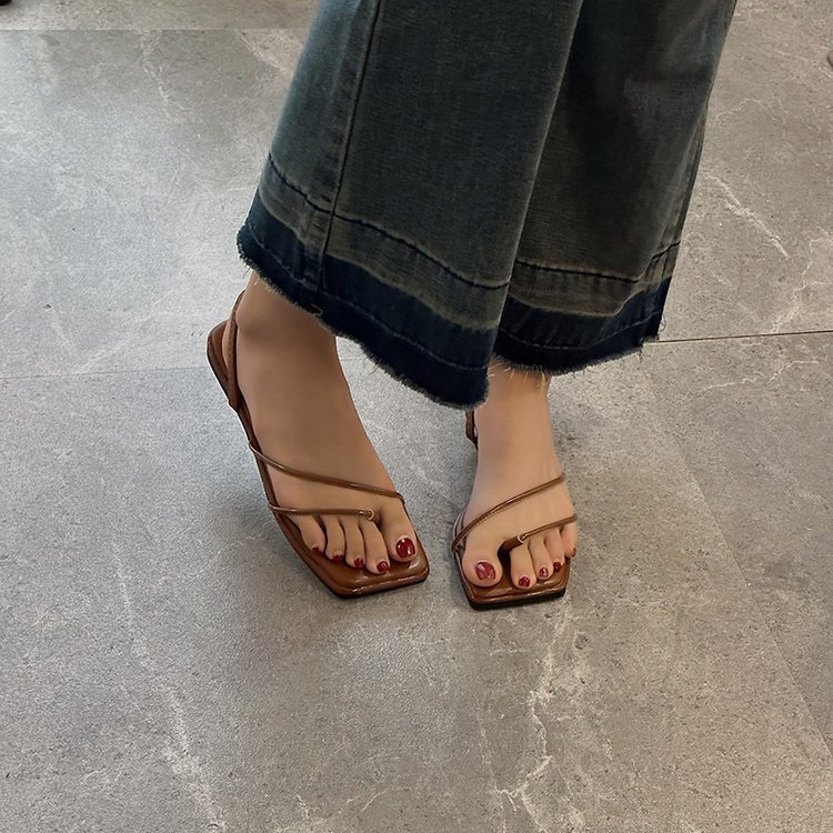 Giày Sandal Đế Bằng Thời Trang Dành Cho Nữ