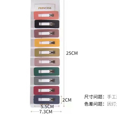 Set 10 Kẹp Tóc Kiểu Dáng Đáng Yêu Phong Cách Hàn Quốc