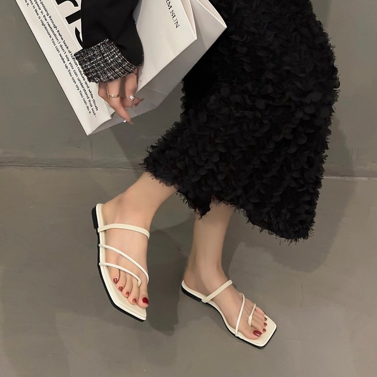 Giày Sandal Đế Bằng Thời Trang Dành Cho Nữ