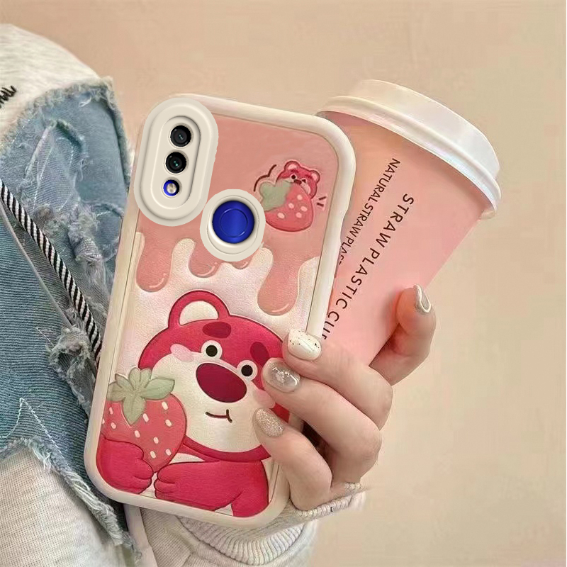 Ốp Điện Thoại Mềm Siêu Mỏng Có Giá Đỡ Hình Hoạt Họa Cho Redmi note 7 Pro 8 Pro 9 Pro 4G 5G