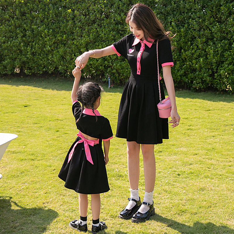 Áo Thun Gia Đình Có Cổ Thời Trang Năng Động