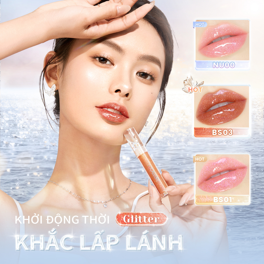 Son Bóng Dưỡng Ẩm Focallure 3 Phong Cách 2.8g