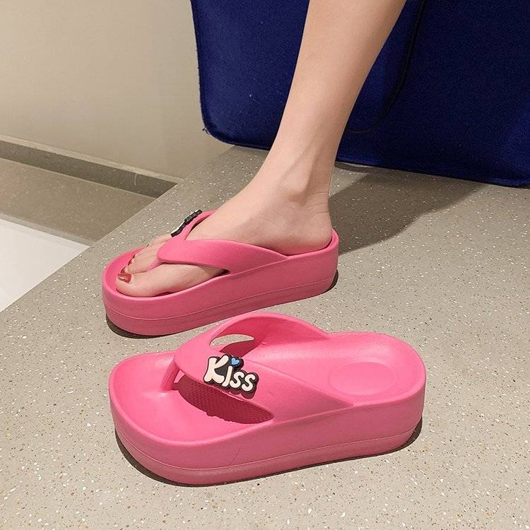 DISHULAN  dép nữ dép bánh mì nữ dép bánh mì nữ Chống Trượt Stylish Hàn Quốc Đẹp Beautiful B29G05A 36Z230909