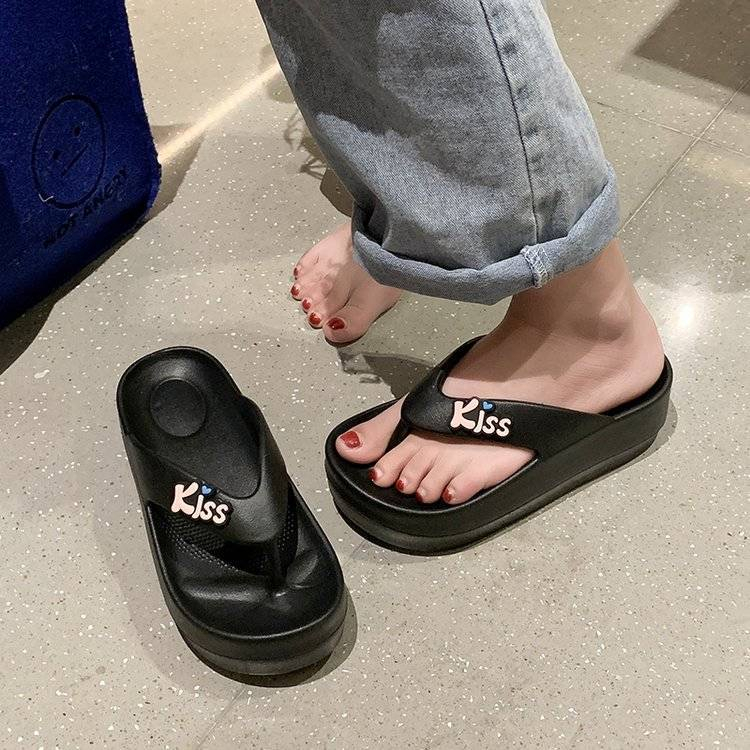 DISHULAN  dép nữ dép bánh mì nữ dép bánh mì nữ Chống Trượt Stylish Hàn Quốc Đẹp Beautiful B29G05A 36Z230909