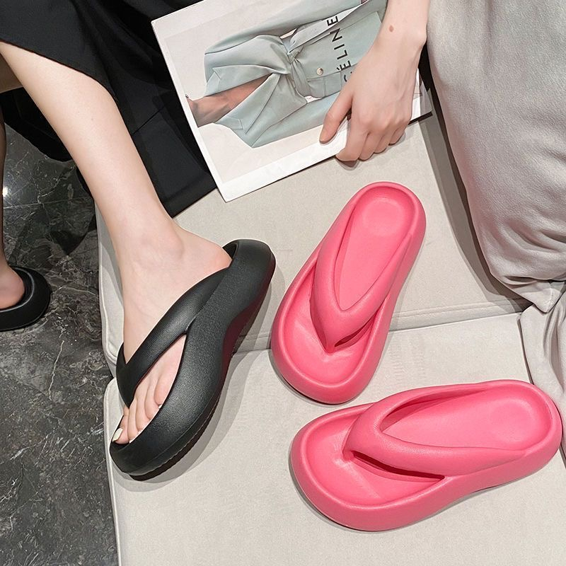 DISHULAN dép nữ dép bánh mì nữ dép bánh mì nữ Chống Trượt 042802