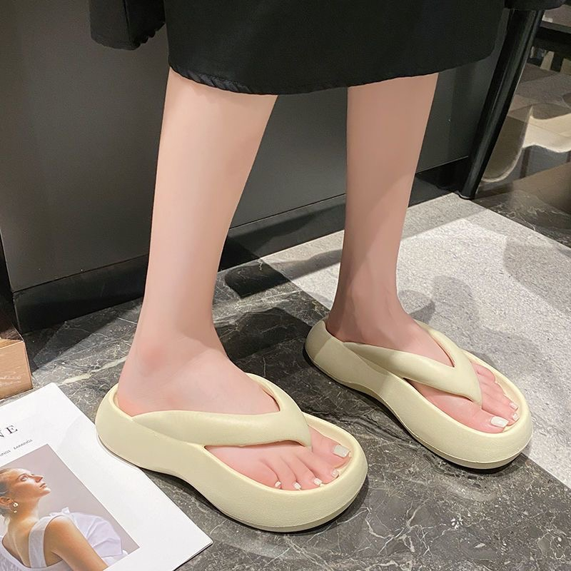 DISHULAN dép nữ dép bánh mì nữ dép bánh mì nữ Chống Trượt 042802