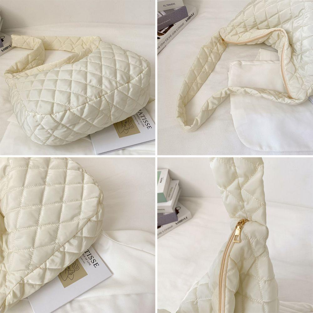 Túi Đeo Chéo Thêu Hình Thoi Sức Chứa Lớn Phong Cách Retro Thời Trang Cho Nữ