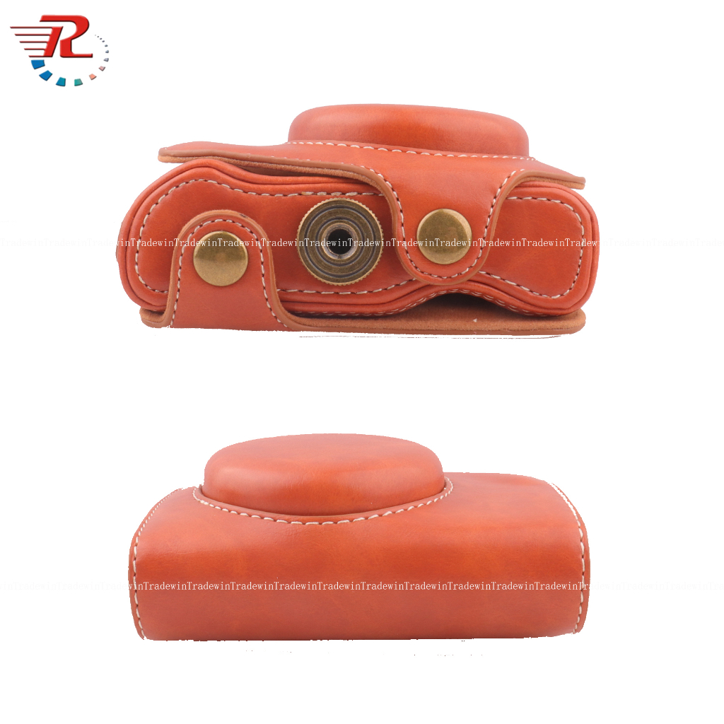 Túi Da Pu Đựng Máy Ảnh Canon G7X2 G7Xii G7X Mark ii Canon G7X2 G7Xii G7X Mark ii Có Dây Đeo Vai