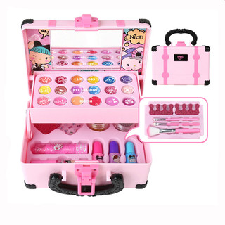 Gamma Baby-Kids Makeup Toys for Girls - Safe and Washable Makeup for Kids, Kids Makeup Kit for Girl, Real Girls Makeup Kit for Kids Toddler, Princess Birthday Gifts for 4 5 6 7 8 9 Year Old Girls Gift