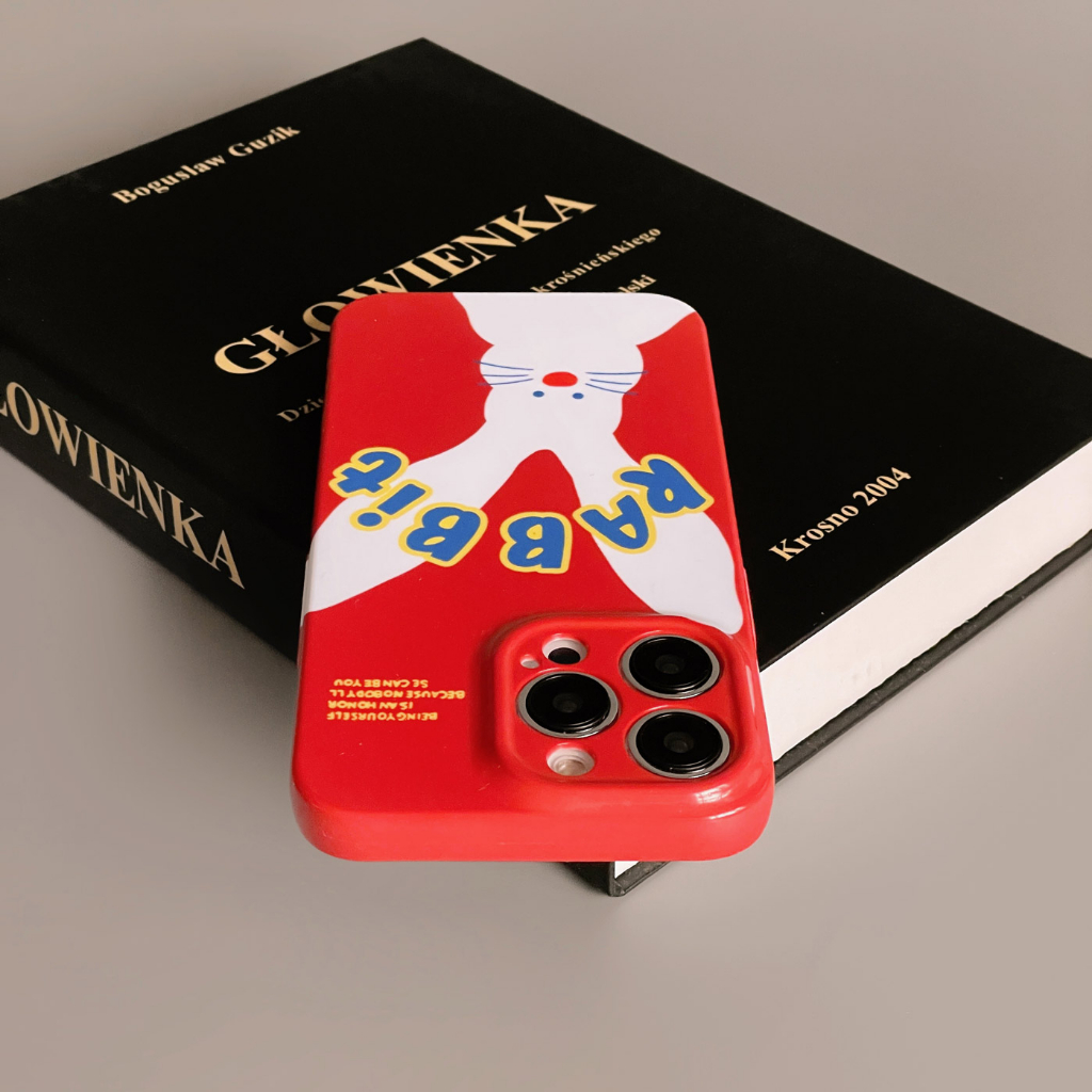 Ốp Điện Thoại Hình Thỏ Chống Rơi Chống Dấu Vân Tay Cho iPhone 11 12 13Pro 7 / 8plus 14 xr xsmax x 11Promax 13 14Pro