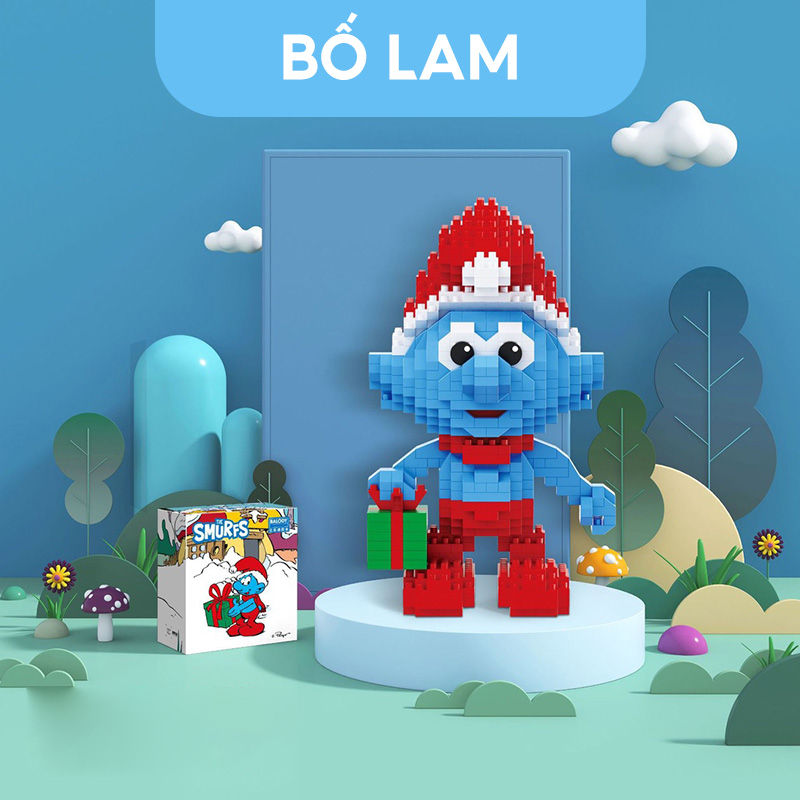 Bộ Đồ Chơi Lắp Ráp Lego Hình Hoạt Hình Vui Nhộn Cho Bé