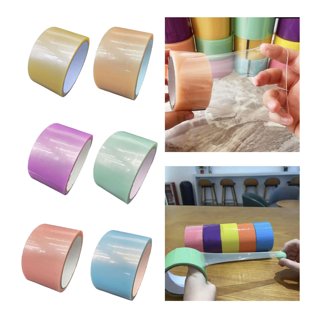 Cuộn Băng Dính Trang Trí Vui Nhộn Cho Người Lớn Và Trẻ Em