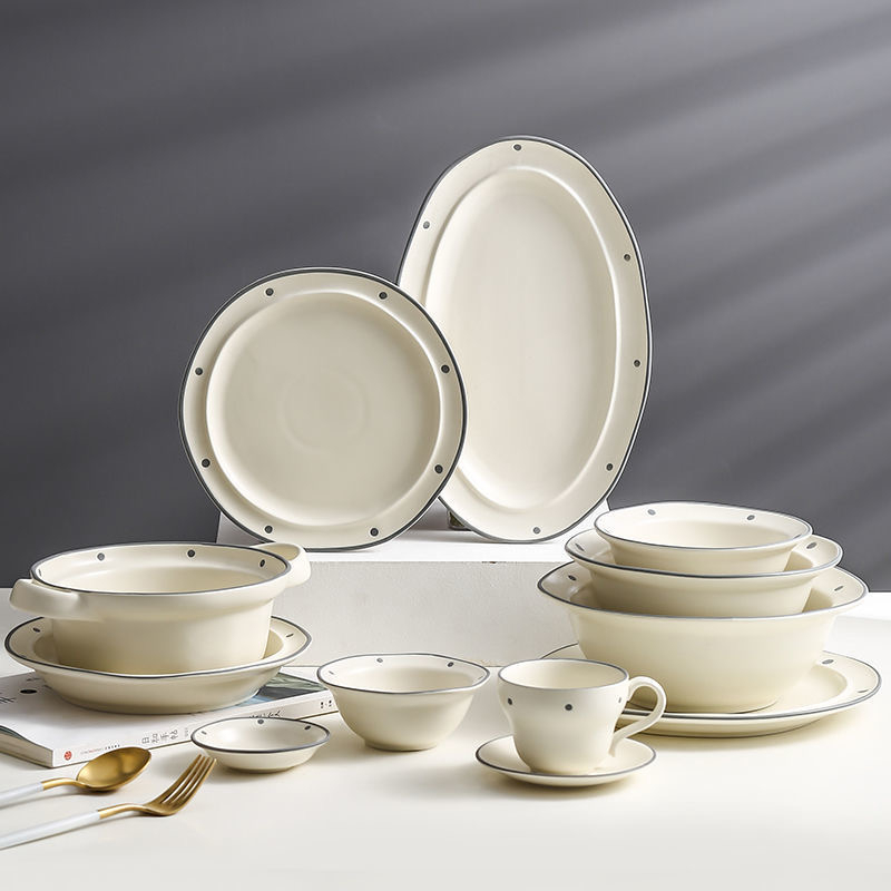 Bát Ăn Tráng Miệng Bằng Gốm Sứ Cao Cấp Cỡ Nhỏ Phong Cách Hàn Quốc Dễ Thương Có Thể Bỏ Lò Vi Sóng