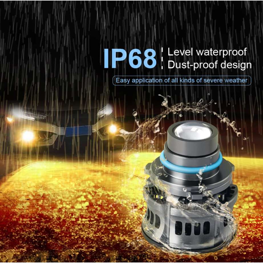 1 Cặp Đèn Pha Led H8 H9 H11 20000Lm 9005 9006 Hb3 Hb4 Chuyên Dụng Cho Xe Hơi