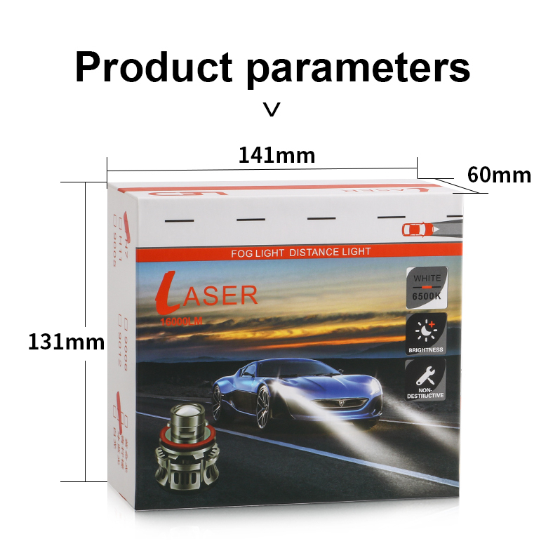 1 Cặp Đèn Pha Led H8 H9 H11 20000Lm 9005 9006 Hb3 Hb4 Chuyên Dụng Cho Xe Hơi