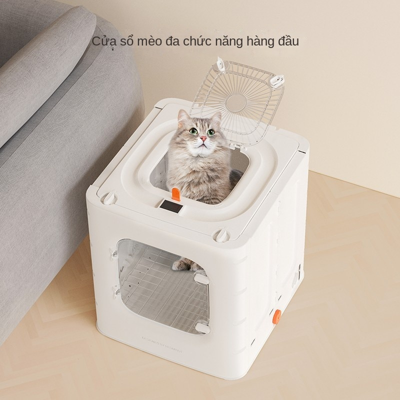 🔥Hot SALE🔥 Lồng sấy mèo Hộp Làm Khô Lông Thú Cưng