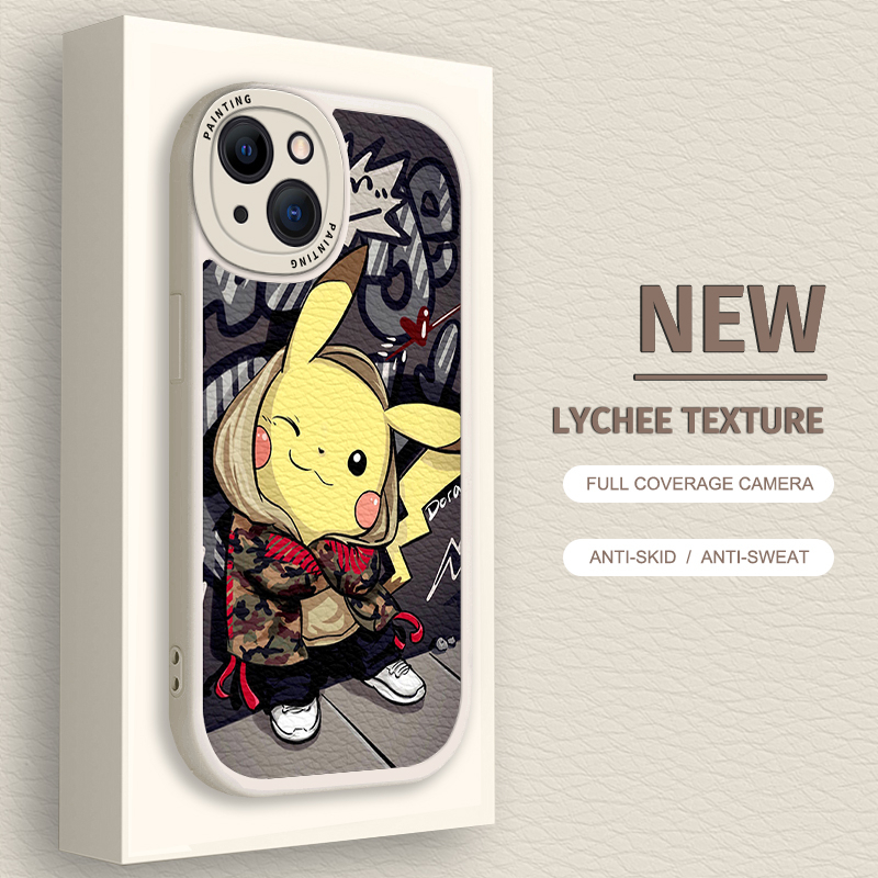 Ốp Điện Thoại Mềm In Hình Pikachu Cho iPhone 14 / 13 / 12 / 11 Promax 6 / 7 / 8 Plus / X / XR / Xs Max