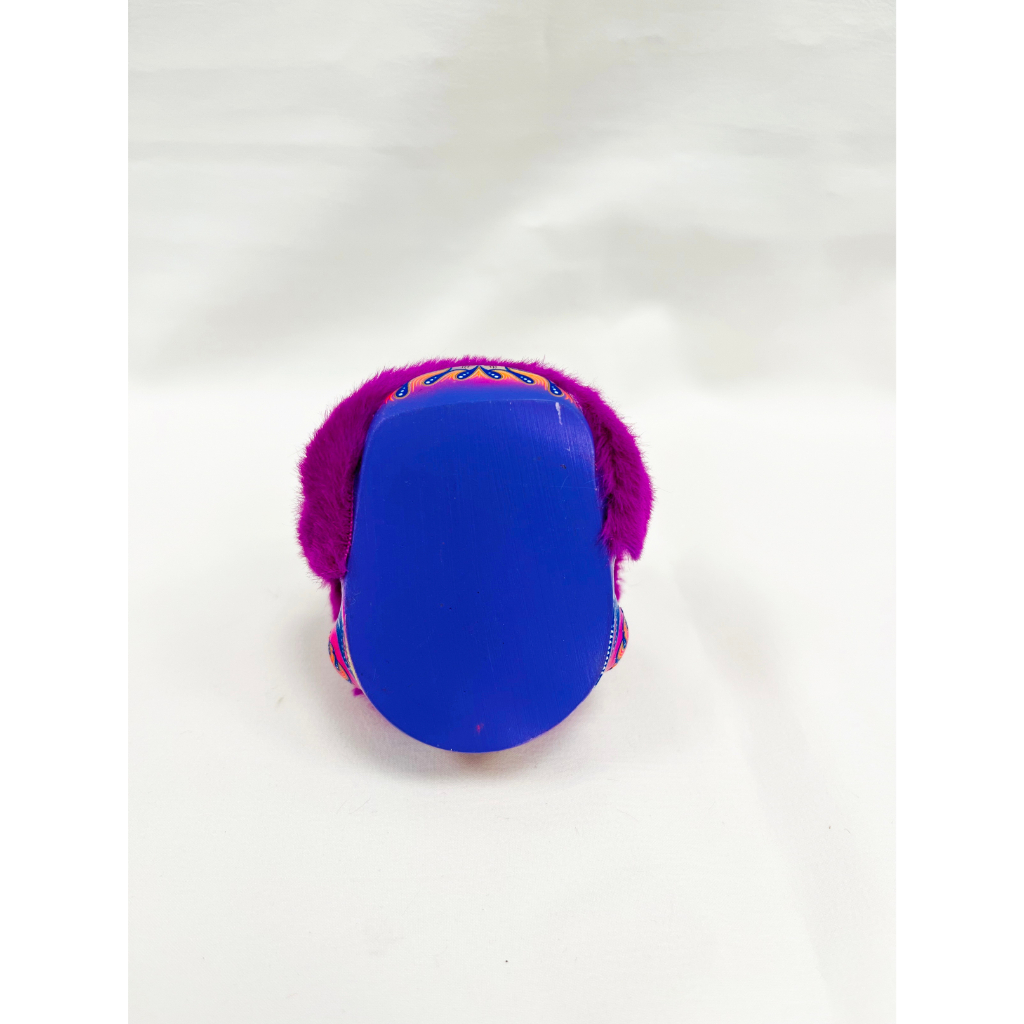 龙纹紫色 Tượng Sư Tử Bằng Nhựa Resin Thủ Công Dùng Trang Trí Xe Hơi Năm Mới