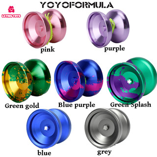 Yoyoformula [quà tặng miễn phí] 1/3 / 5a phiên bản thi đấu giấc ngủ dài hợp kim nhôm kim loại yoyo chuyên nghiệp ban đầu loại bướm yoyo không phản hồi cho thanh thiếu niên