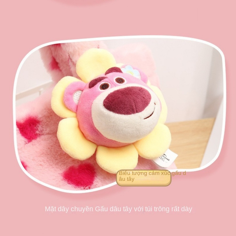 Túi xách bông hình gấu kiểu dáng xinh xắn
