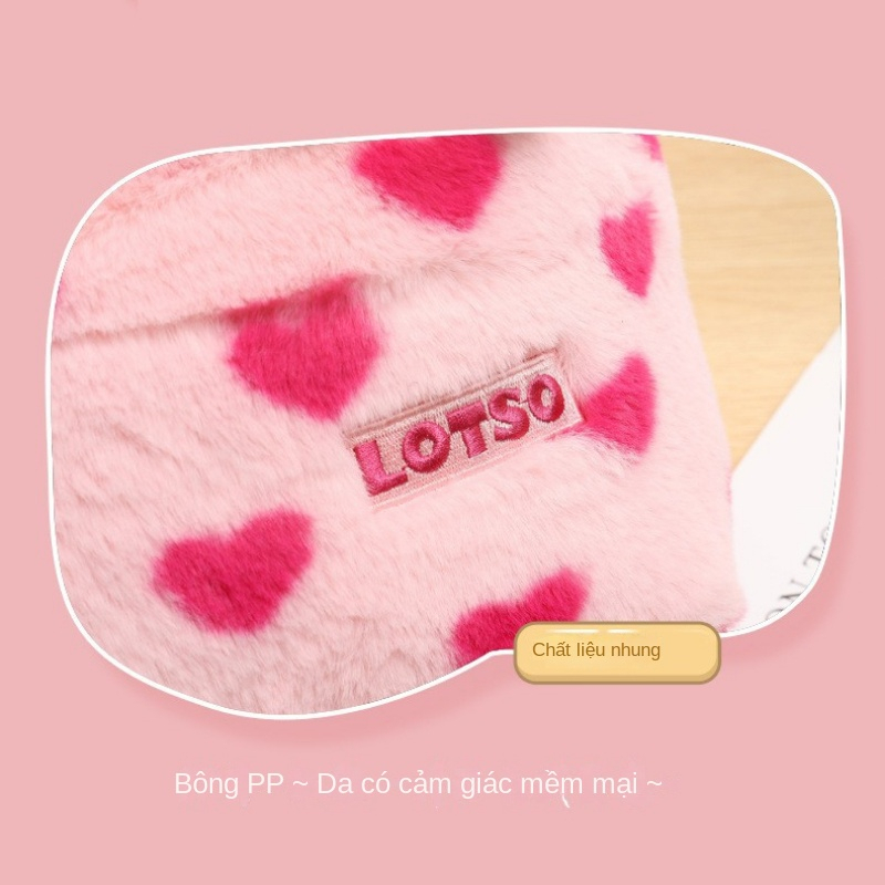 Túi xách bông hình gấu kiểu dáng xinh xắn