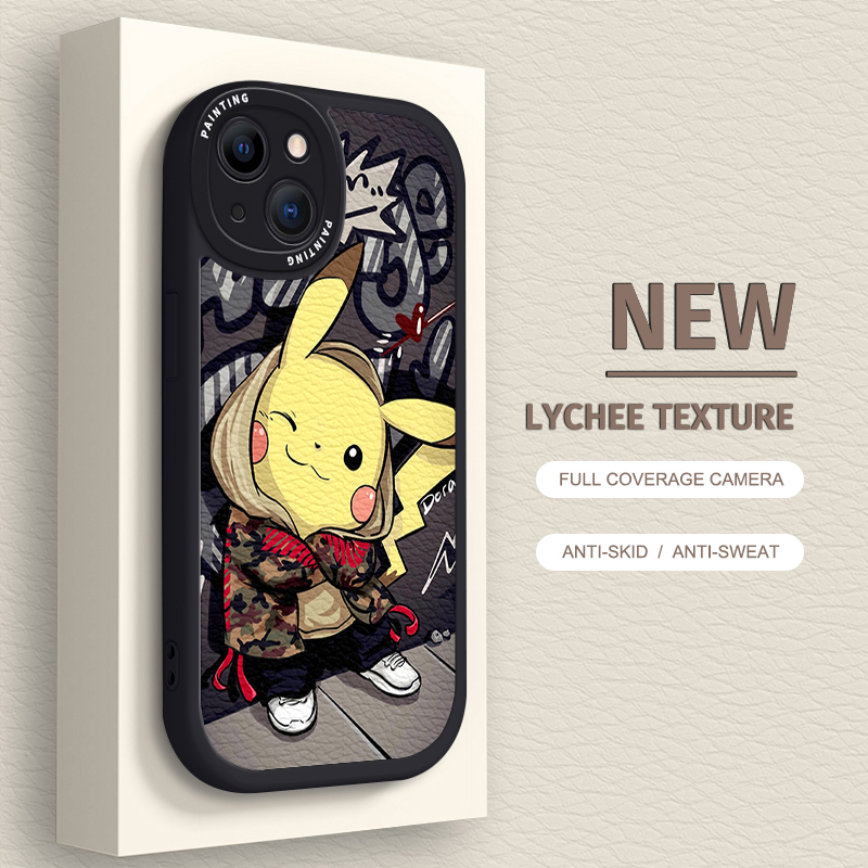Ốp Điện Thoại Mềm In Hình Pikachu Cho iPhone 14 / 13 / 12 / 11 Promax 6 / 7 / 8 Plus / X / XR / Xs Max