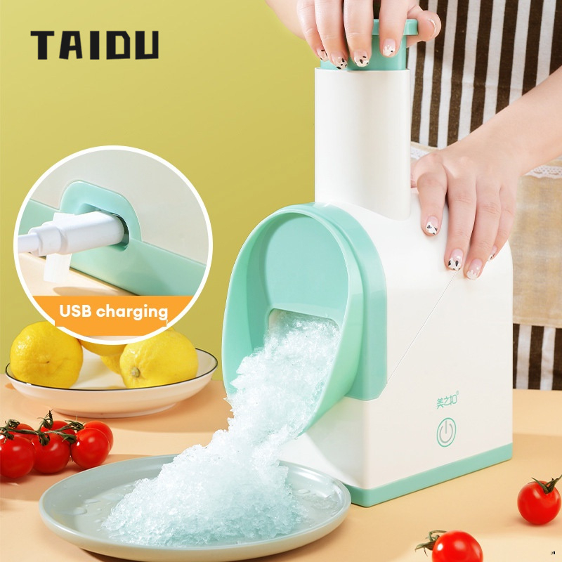 TAIDU máy sinh tố điện máy làm đá Máy sinh tố sạc USB nhỏ tại nhà