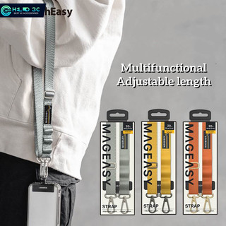 Switcheasy/Mageasy Dây Đeo Điện Thoại  Chất Liệu Nylon Kèm Kẹp Gắn Điện Thoại / Dây Đeo Chéo Cố Định Thẻ