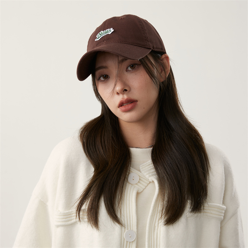 Mũ Lưỡi Trai Cotton Unisex Phong Cách Vintage Hàn Quốc