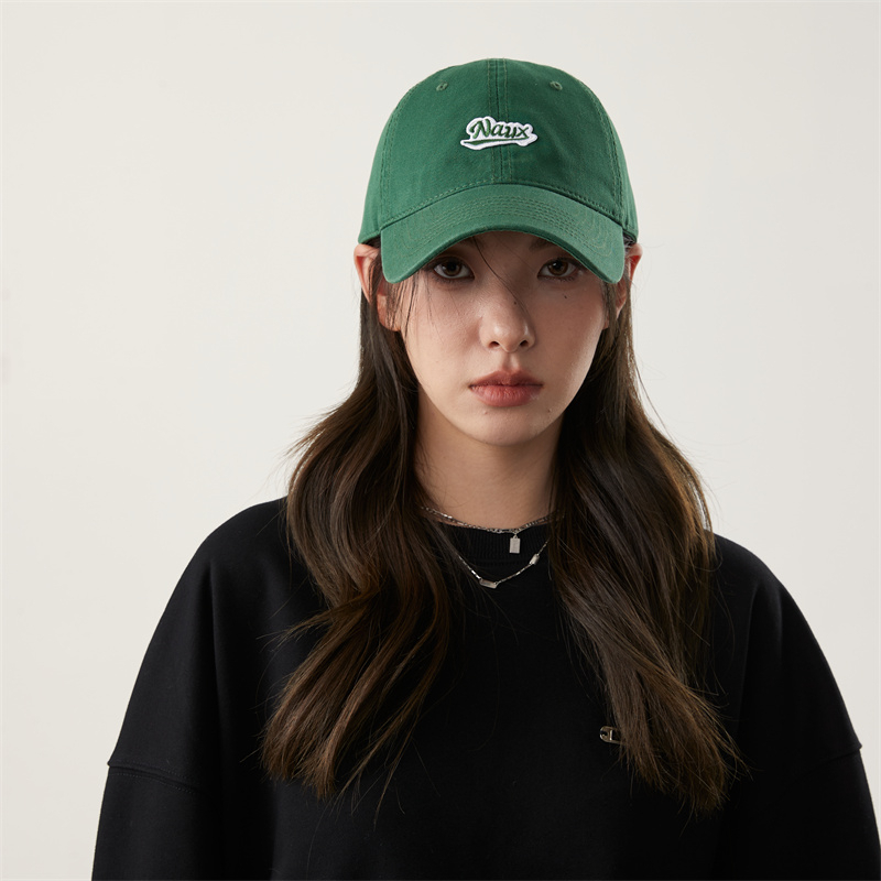 Mũ Lưỡi Trai Cotton Unisex Phong Cách Vintage Hàn Quốc