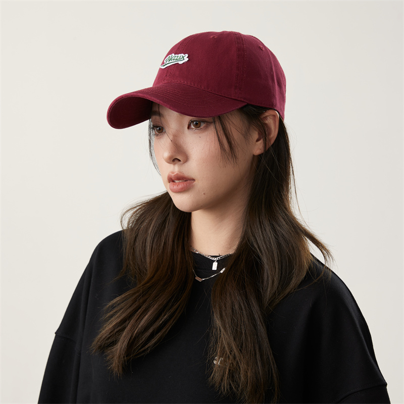 Mũ Lưỡi Trai Cotton Unisex Phong Cách Vintage Hàn Quốc