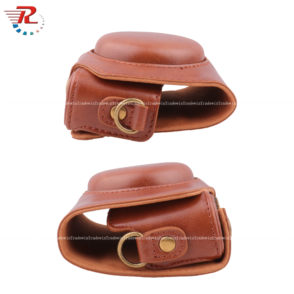 Túi Da Pu Đựng Máy Ảnh Canon SX730 Canon SX730 Kèm Dây Đeo Vai