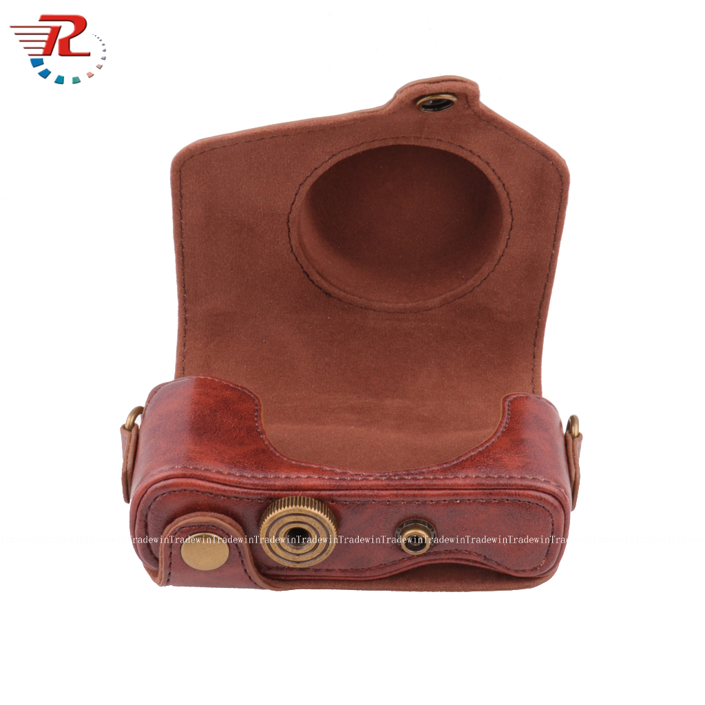 Túi Da Pu Đựng Máy Ảnh Canon SX730 Canon SX730 Kèm Dây Đeo Vai