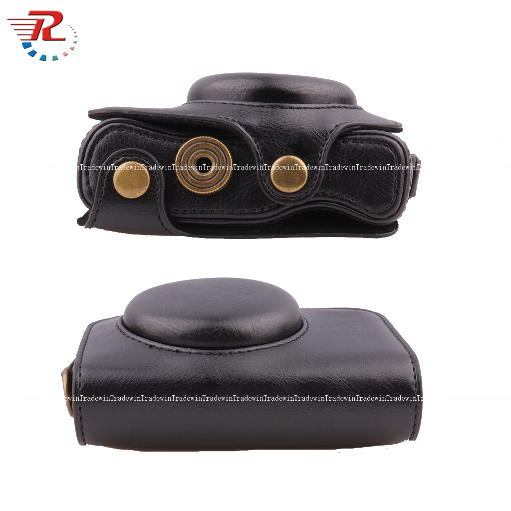 Túi Da Pu Đựng Máy Ảnh Canon SX730 Canon SX730 Kèm Dây Đeo Vai