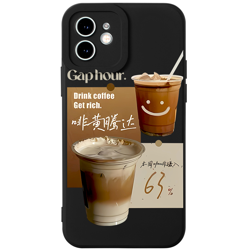 Ốp điện thoại JURSUE dễ thương đẹp độc lạ dẻo Cho iPhone 15 14 13 12 11 Pro Max SE 2020 X XR XS 8 7 ip 6S 6 Plus XYH1630