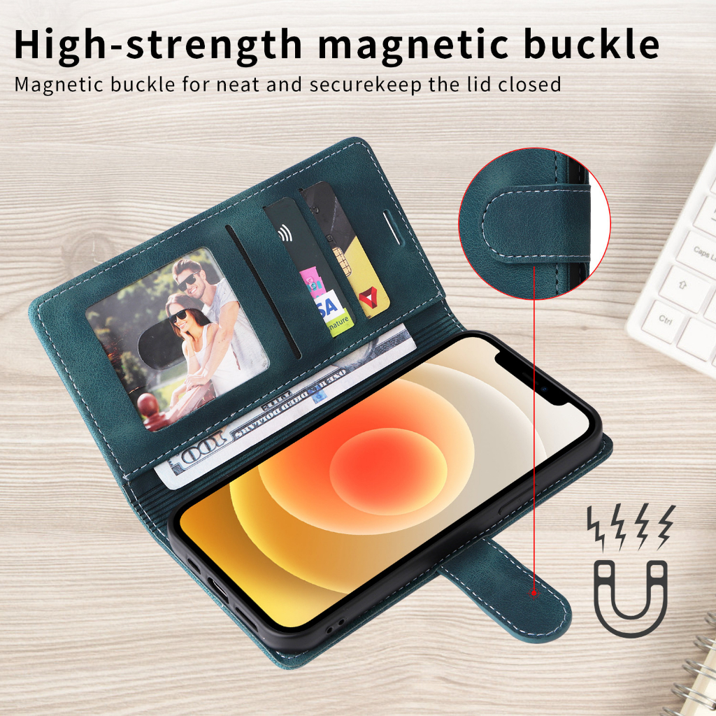 Ốp điện thoại ví nắp gập thích hợp cho iPhone 13 pro 12 11 pro max 11 12 13 mini 11 pro 12 pro max 13 pro max