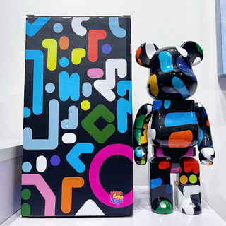 Mô Hình Nhân Vật Bearbrick Hoạt Hình The Great Wave off Kanagawa HajimeSorayama 2G 400%