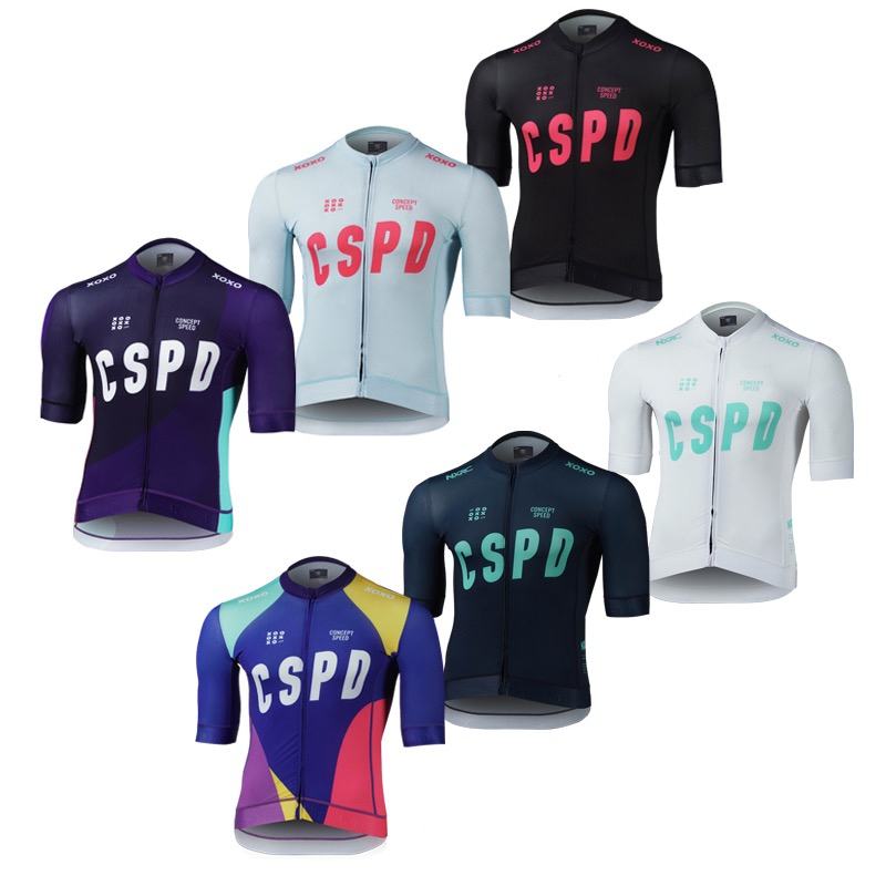 CSPD CONCEPT Áo Đi Xe Đạp Areo 6 MÀU Fit Race Cut 3 Túi Sau Full Zip Nhiều Màu