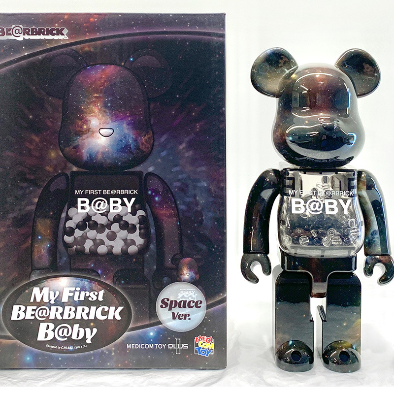 Mô Hình Nhân Vật Bearbrick Hoạt Hình The Great Wave off Kanagawa HajimeSorayama 2G 400%