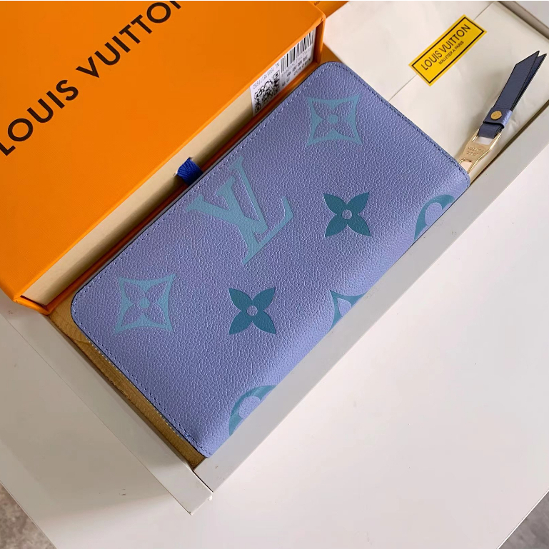 Ốp Lưng Ví Da Louis Vuitton LVM80402 Phối Khóa Kéo Thời Trang Cho Nữ