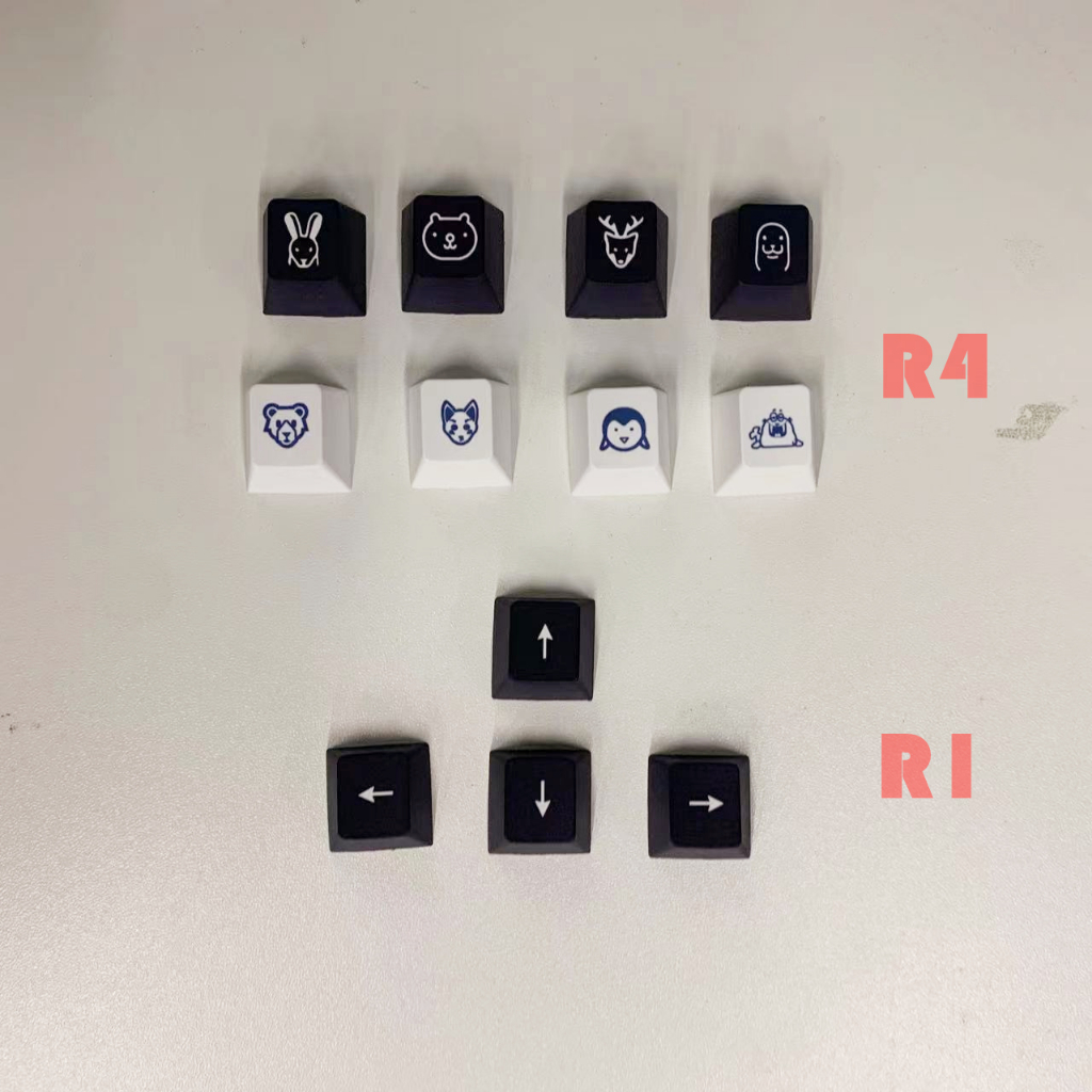 Vietnam flag keycap R4 cherry profile Bàn Phím Cơ Học DIY Phím Máy Tính R4 cherry ESC/F1-F12