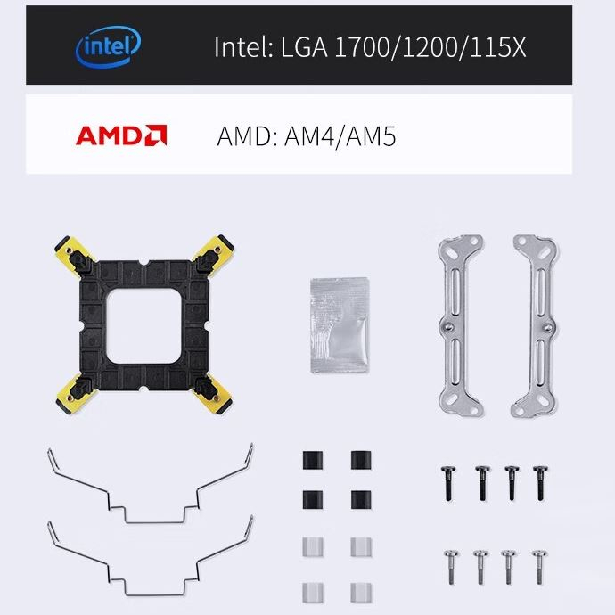 Máy Làm Mát Không Khí jonsbo cr1400 evo cpu 4 Ống Cho lga1700 / 115x / 1200 / am5 / am4
