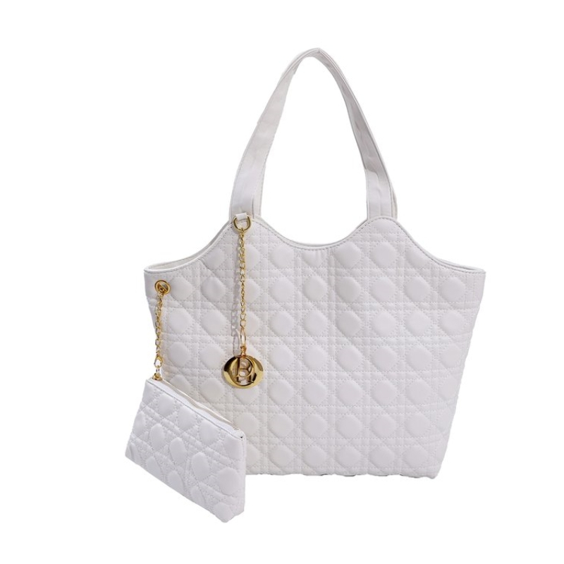 Túi Nữ 2024 Phong Cách ICARE LOGO Lớn TOTE Túi Retro Hình Thoi TOTE Một Vai Nách Túi Mẹ Túi