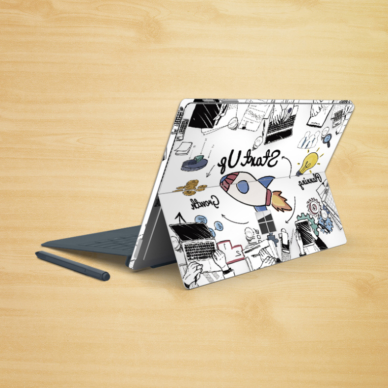 Vỏ nhãn dán Nhãn dán bảo vệ máy tính xách tay Microsoft Surface Pro 5 Pro 6 Pro 7 Go Go2 cho Surface pro 5 pro 4 pro 3 Vỏ cho surface pro X mới