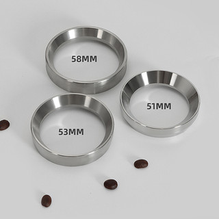Phễu định lượng bột cà phê SHAMJINA thông minh từ tính bằng thép không gỉ 51/53/58mm