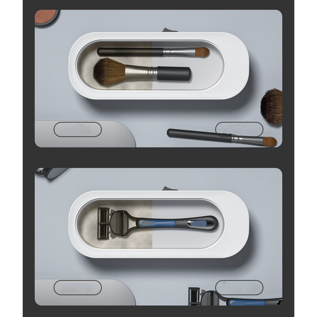 * Máy làm sạch mắt kính dùng sóng siêu âm cỡ nhỏ thiết kế di động sử dụng tại nhà Dustrial B.