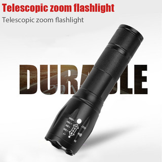 Đèn pin led mini chống thấm nước có thể sạc lại bằng cổng usb xpe + police cree
