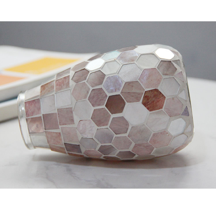 MONEY MONEY NiceOne  Bình hoa thủy tinh khảm Lọ trang trí Giá đỡ nến phòng ngủ