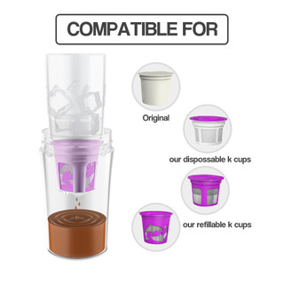 Máy pha cà phê mini, máy pha cafe mini 450ml nhỏ giọt di động Mokapick