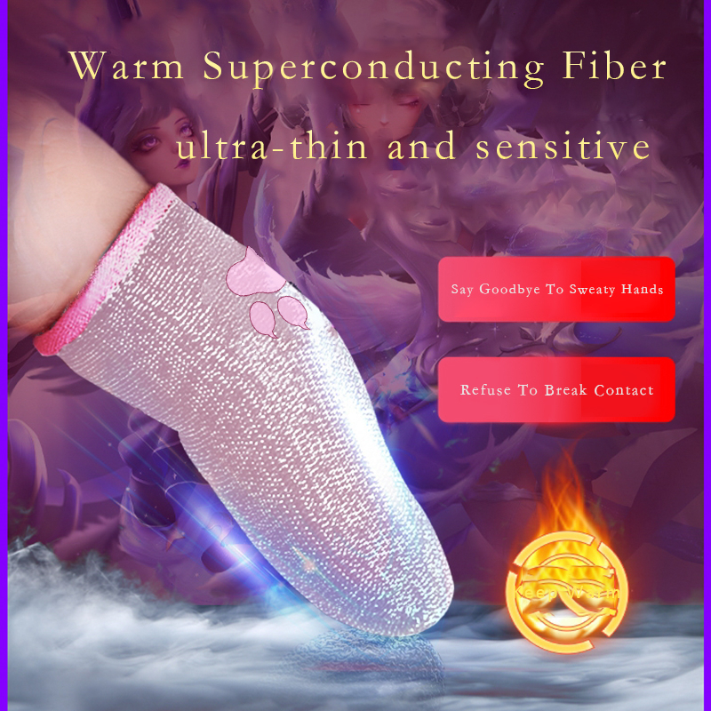 Găng Tay Chống Mồ Hôi Hình Mèo Dễ Thương Cho Điện Thoại